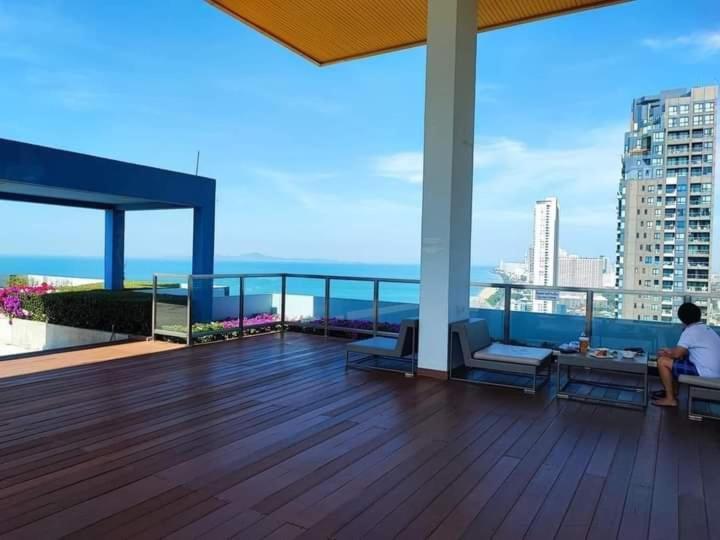 Jomtien Pattaya Condo Seaview Room Premium Eksteriør billede